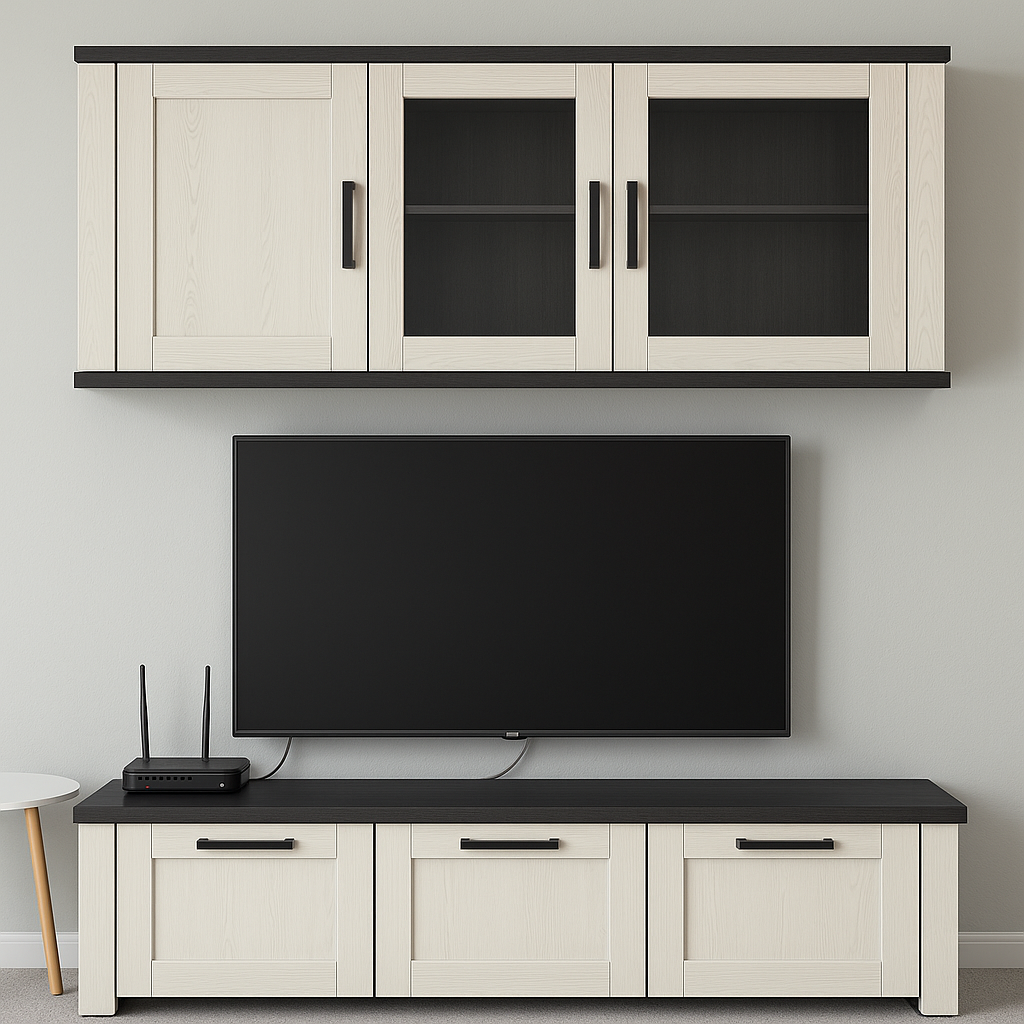 Predám kvalitnú obývaciu stenu James Wood – provensálsky štý