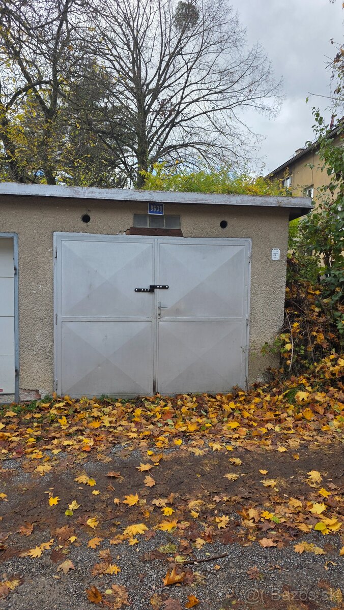 Prenajmem garáž na Jilemnického, Banská Bystrica.