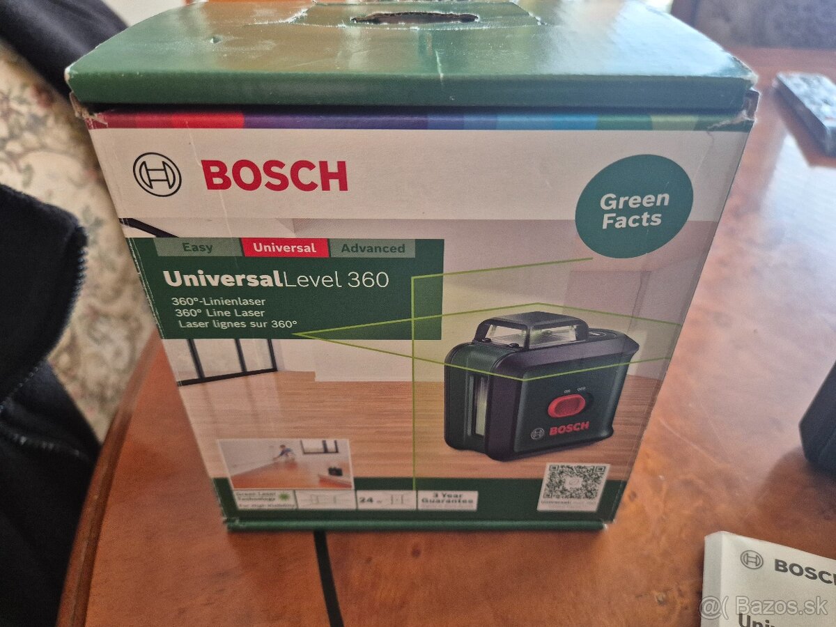 Krížový laser Bosch UniversalLevel 360