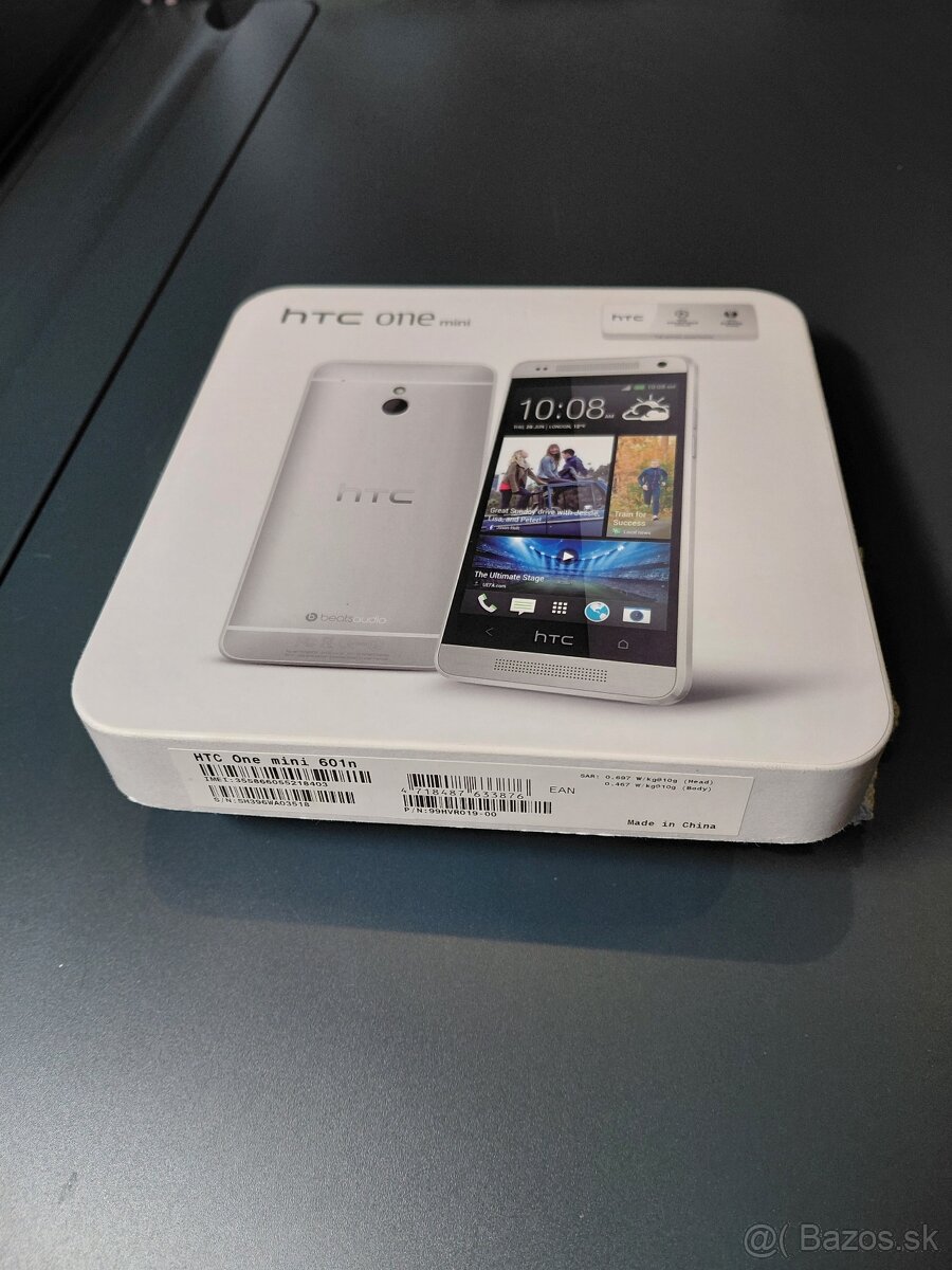 📱 HTC One Mini 601n – bielo strieborný