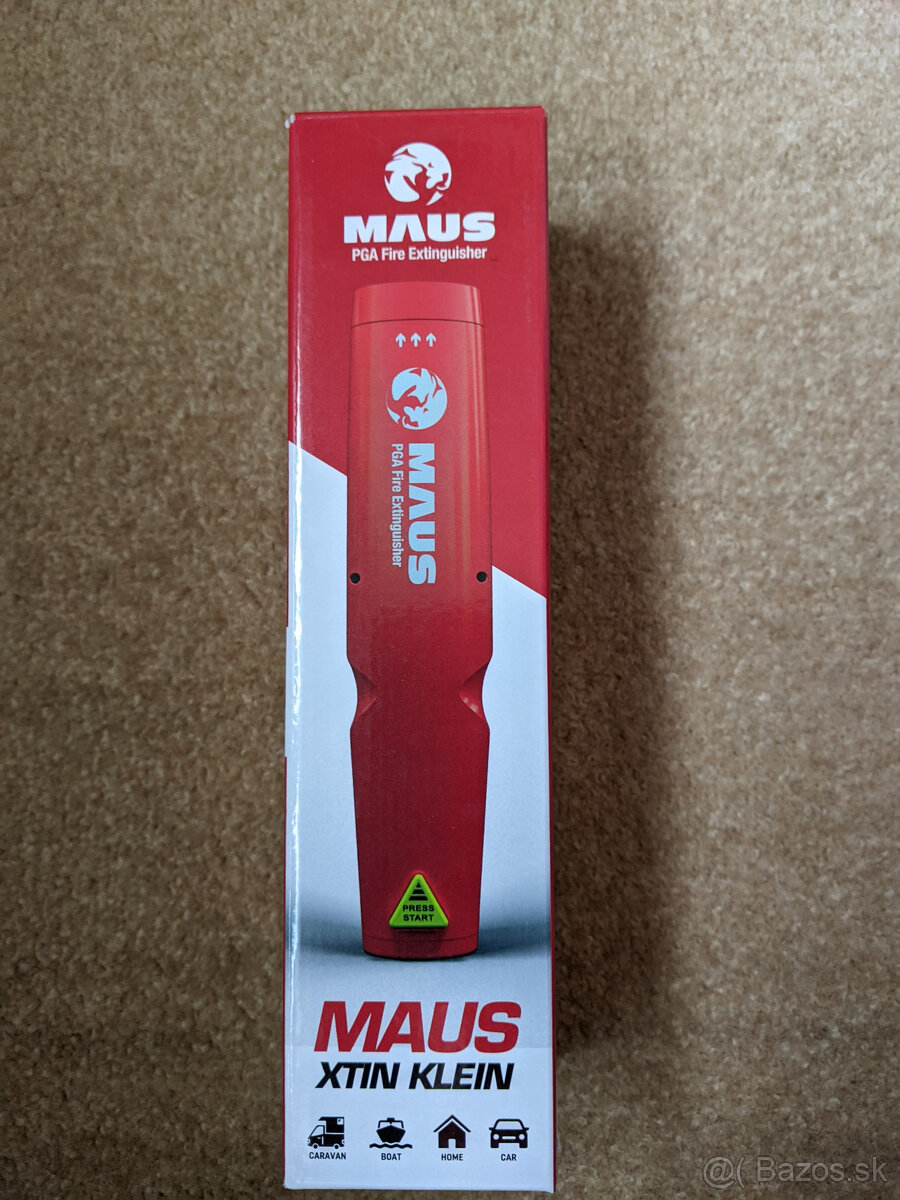 Hasiaci prístroj MAUS Xtin Klein