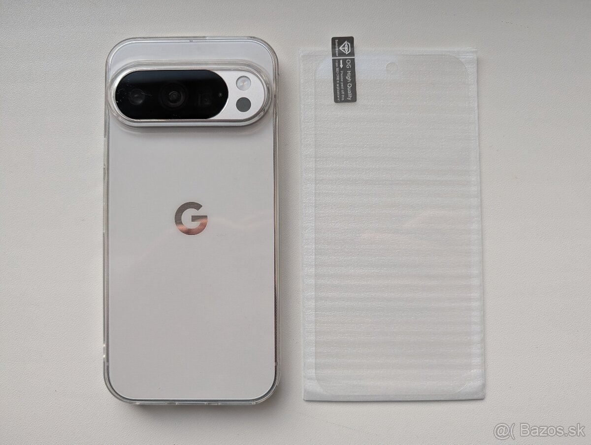 Priesvitný Obal a 2x sklo Google Pixel 10/ 10 Pro