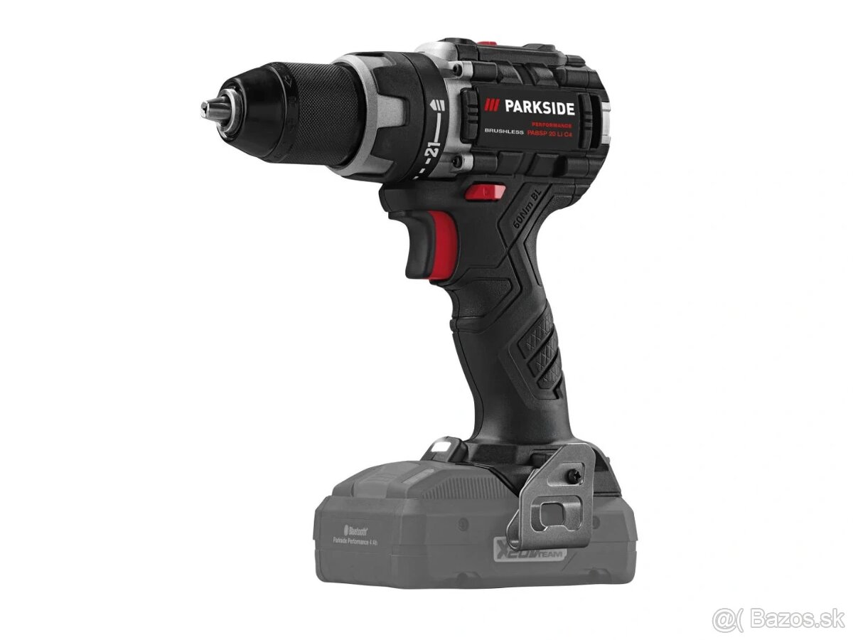 PARKSIDE PERFORMANCE Aku vŕtací skrutkovač 20V PABSP20LiC4