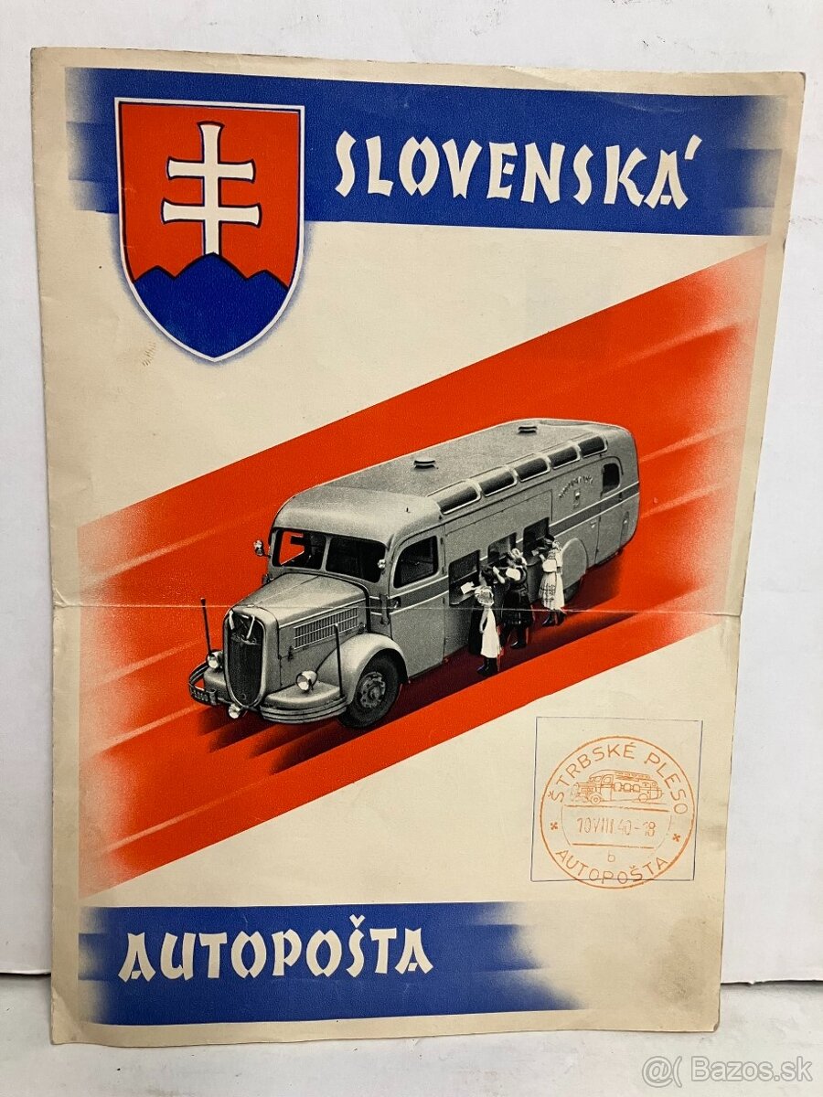 Autopošta 1940 Štrbské Pleso