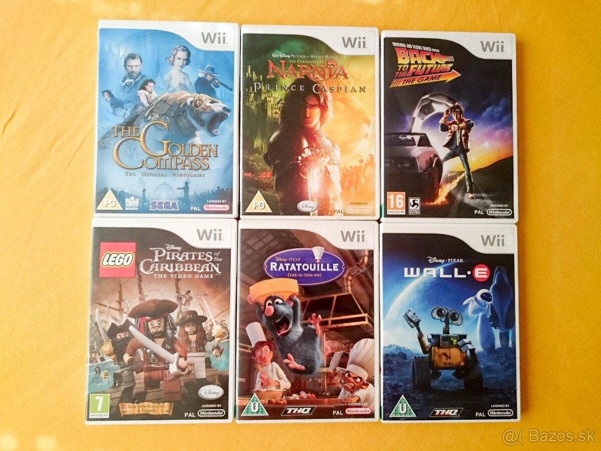 Hra na Nintendo Wii - NARNIA, WALLe, BACK TO THE FUTURE