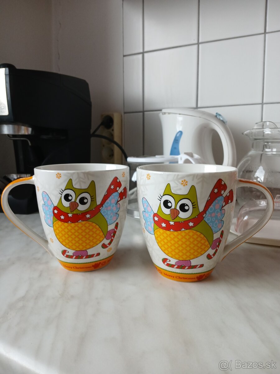 Predám šálky sova