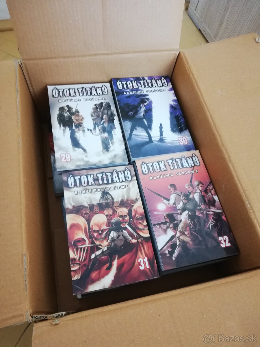 Attack on Titan (skoro) kompletne v češtine