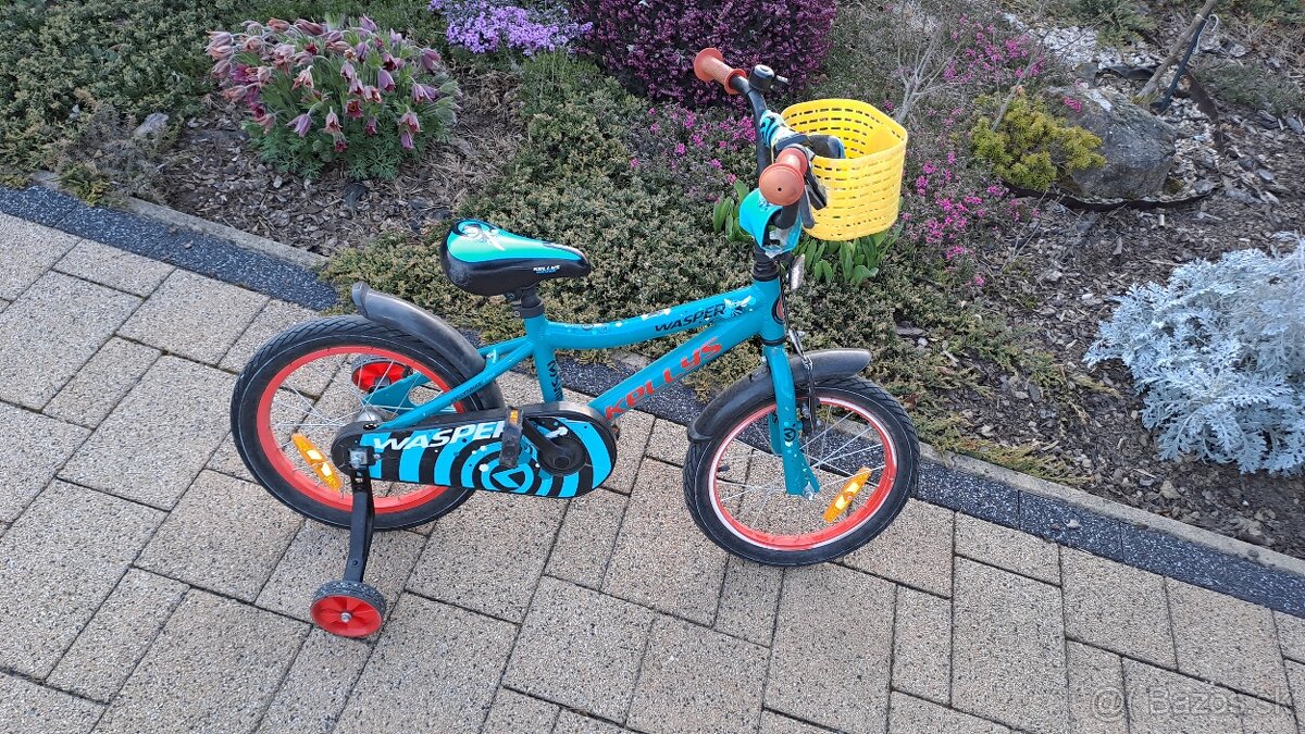 Detský bicykel Kellys Wasper 16''