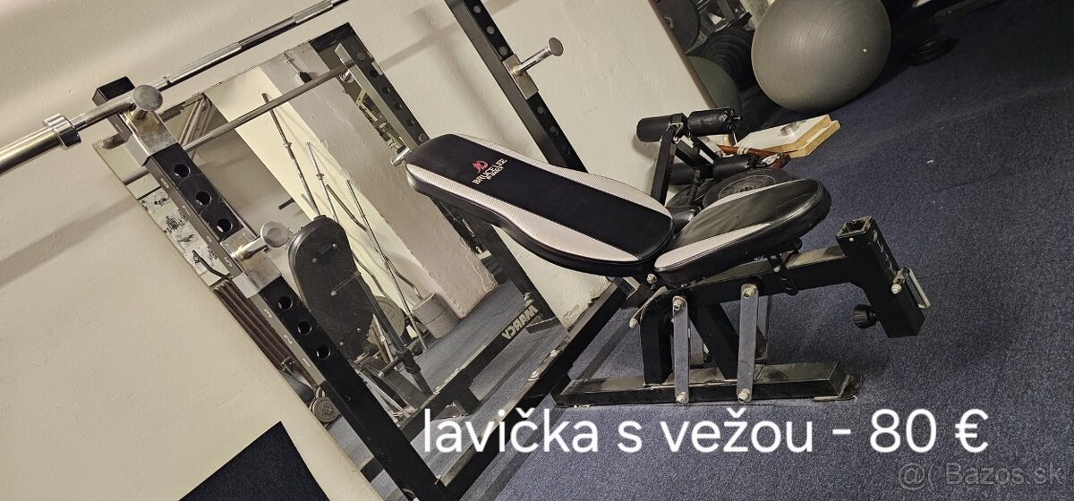 Posilňovacie stroje a závažia