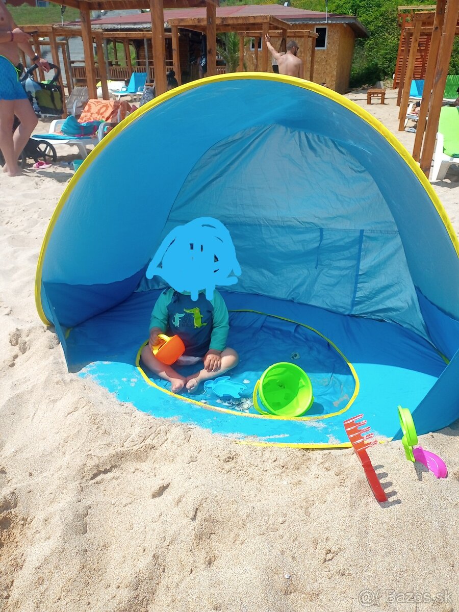 detský plážový stan s bazénom