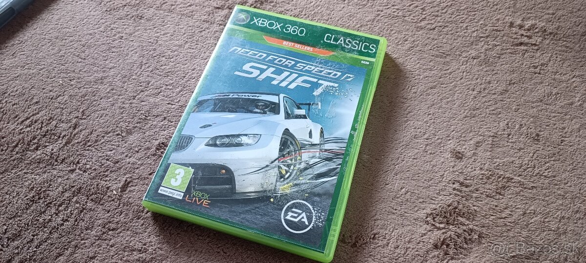 Need for speed shift pre xbox360