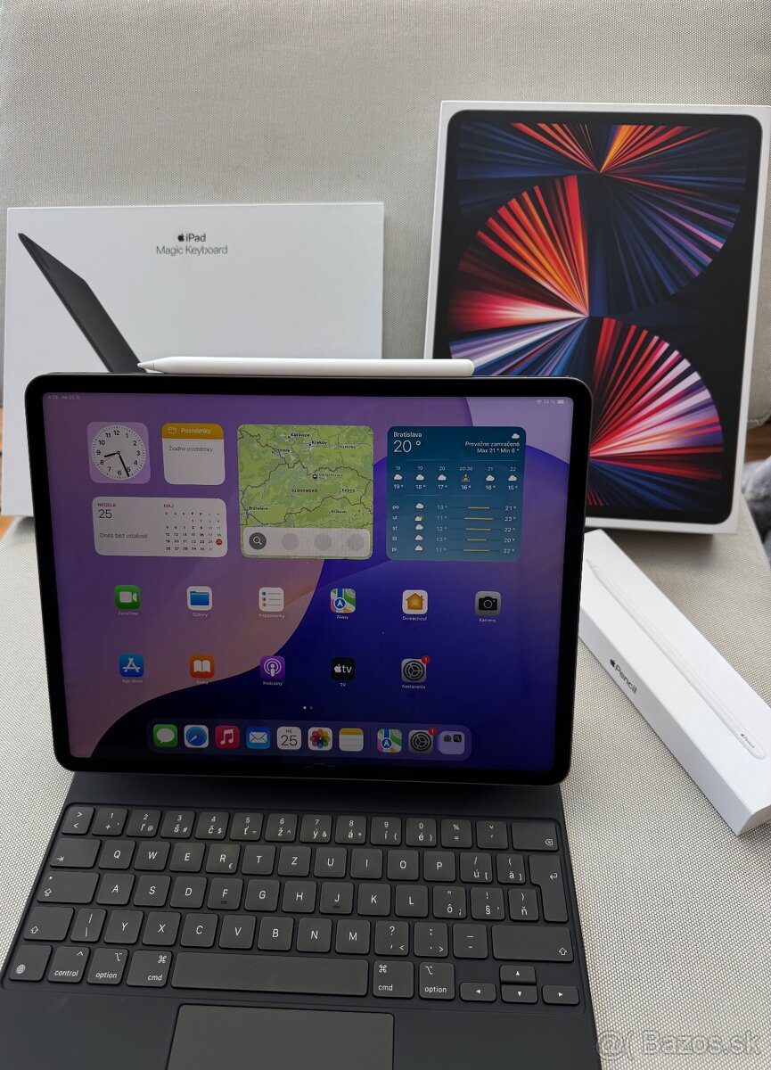 iPad Pro 12.9” M1, 256GB, Wifi, Space gray
