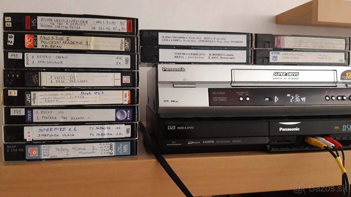 Kúpim VHS kazety