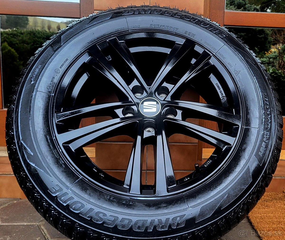 alu R18 5x112, senzory, (zimné pneu 225/60) BMW X3, X4
