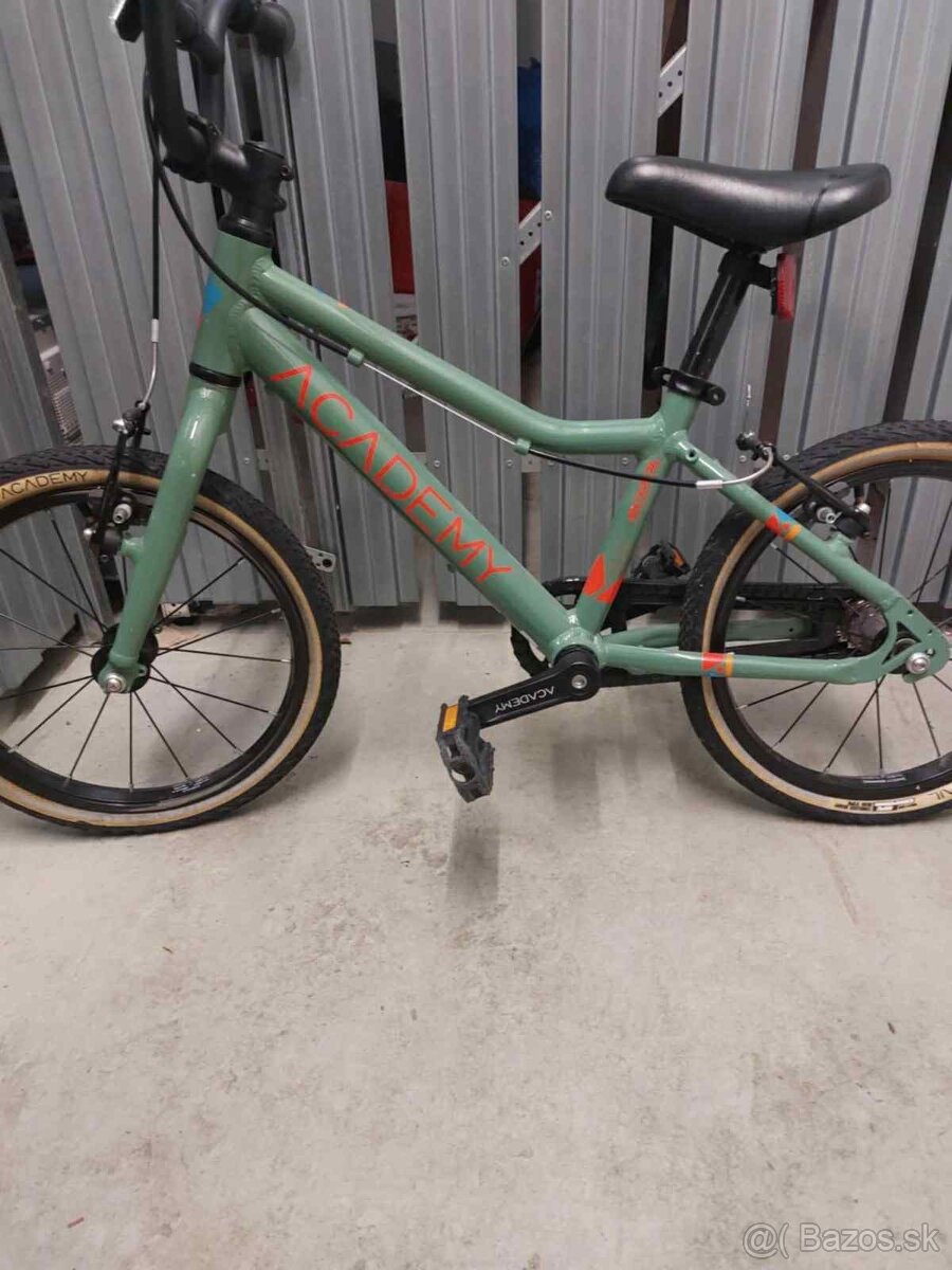 Detsky bicykel - Academy Grade 3, 16'' - zeleny
