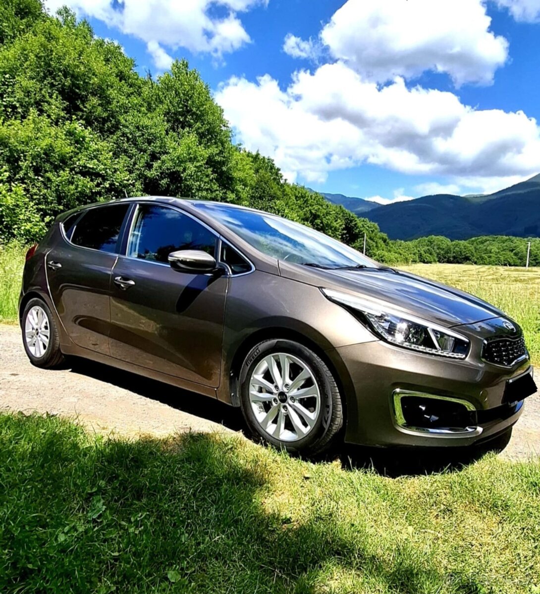KIA CEED,1.6I,5/2016,95 000KM,BENZÍN,KUPOVANÁ NA SLOVENSKU