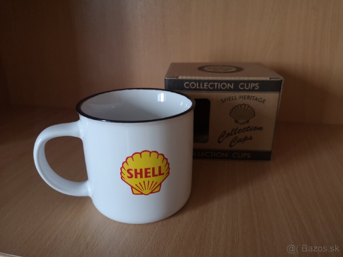 Hrncek značky Shell keramicky