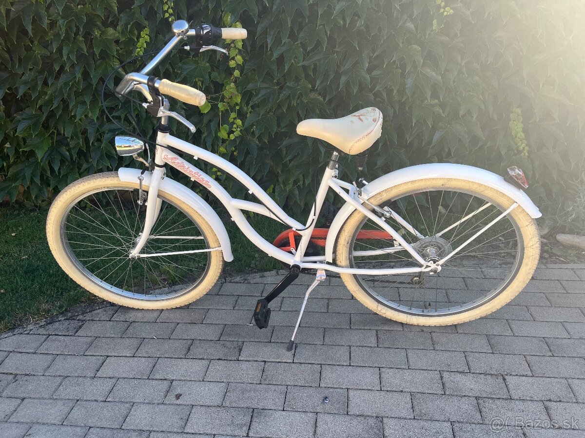 Damsky bicykel, malo pouzivany