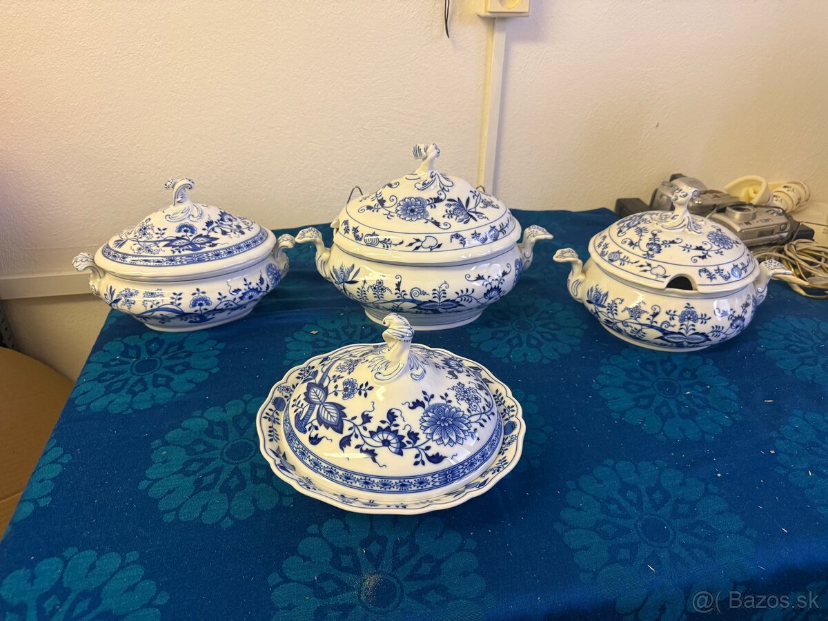 Original cibulak a hutschenreuther teriny na polievku