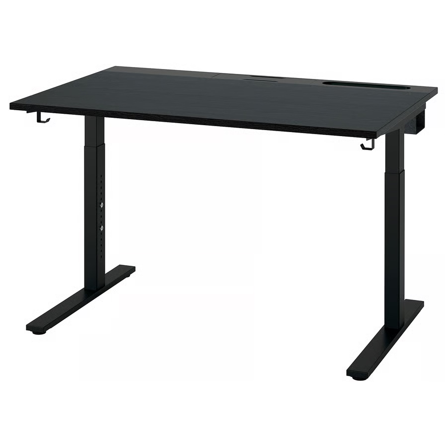 Ikea MITTZON 120x80cm pracovny stol, cierny