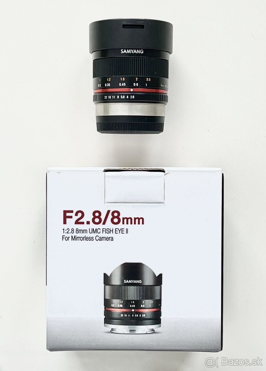 Samyang 2,8/8mm Fuji-x