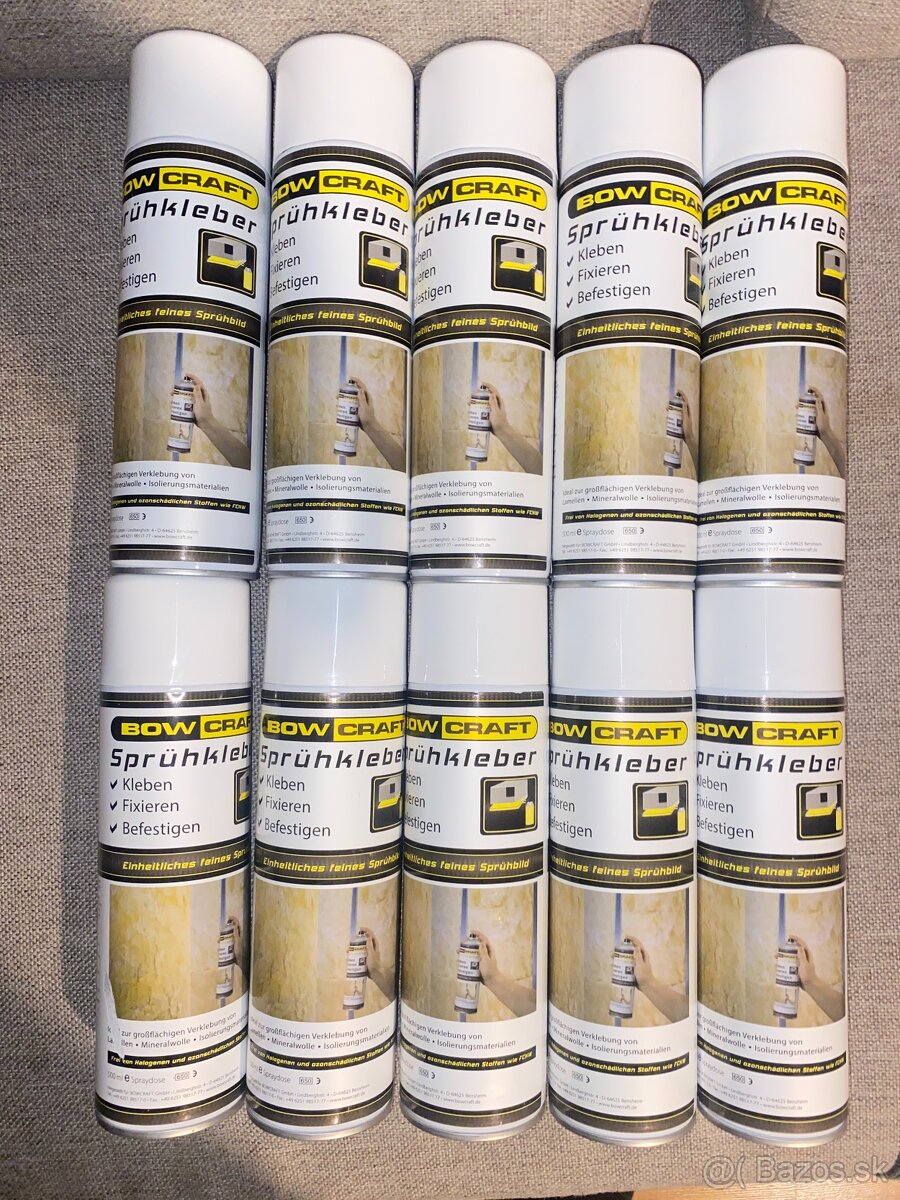 Lepidlové spreje BOW CRAFT – Sprühkleber