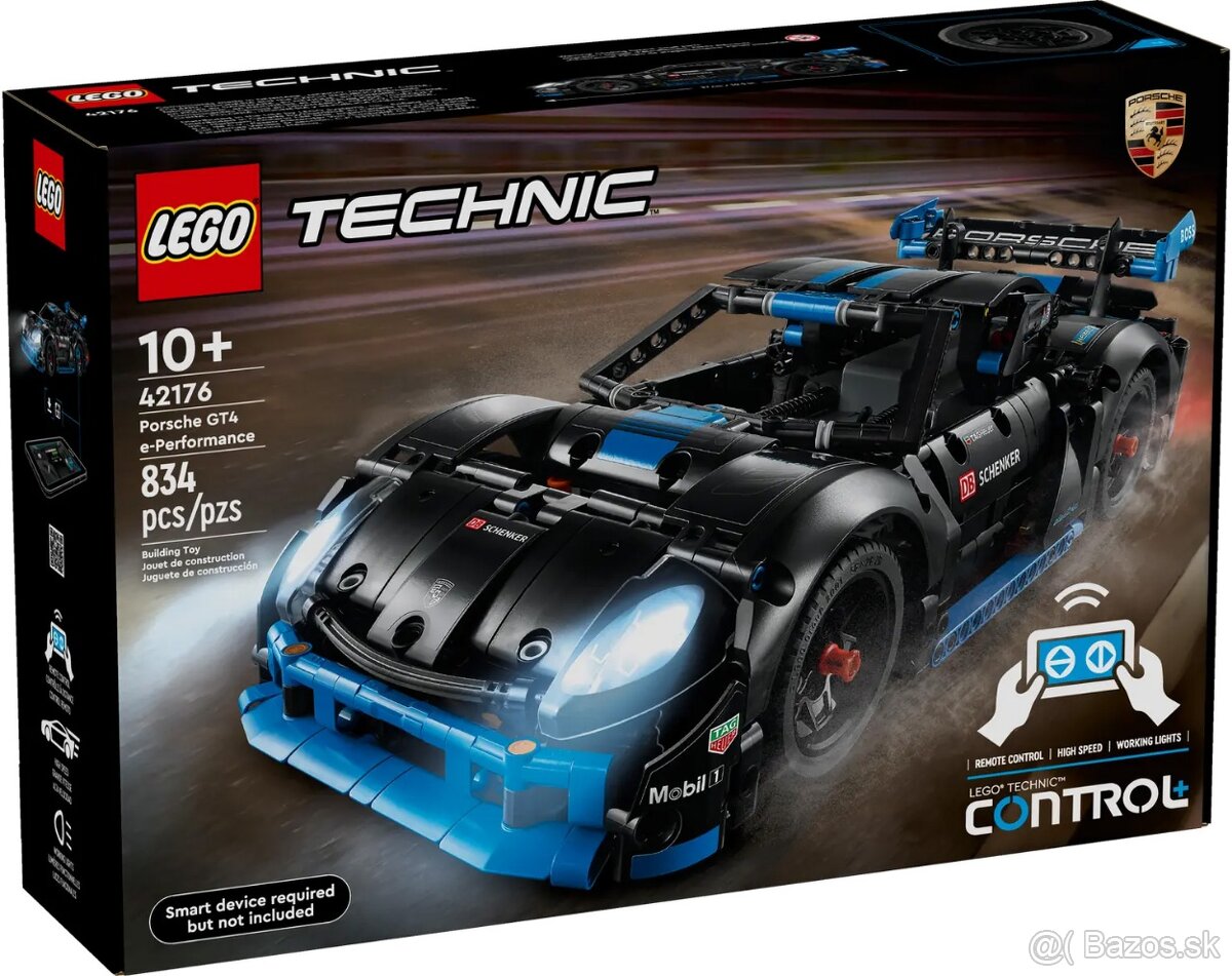 LEGO Technic 42176 Pretekárske auto Porsche GT4 e-Performan