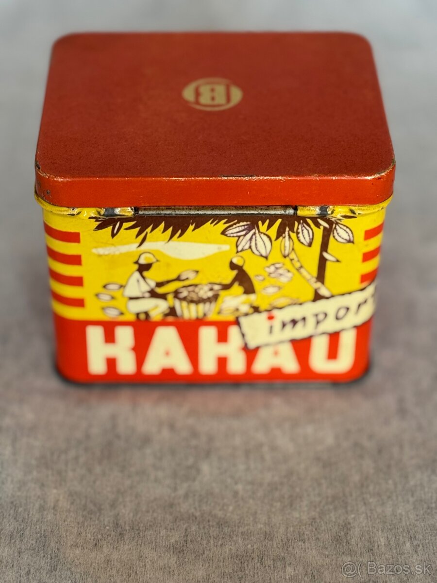 Sada starožitných krabiček- různé druh