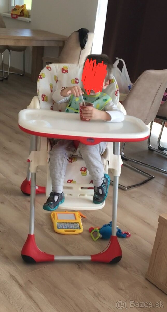 Jedálenská stolička Chicco