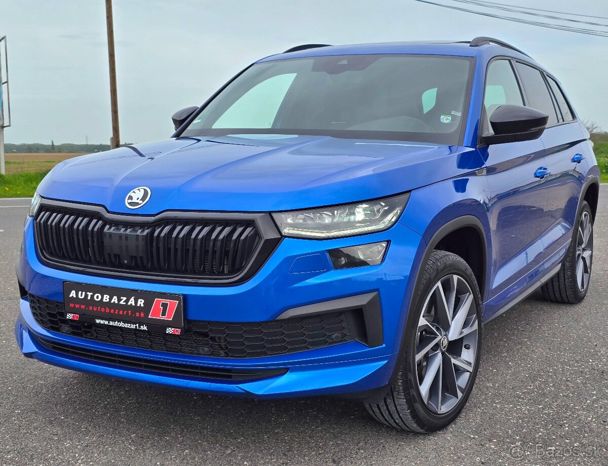✅️Škoda Kodiaq Sportline 2022 2.0.TDI 147KW 4x4,7-miestne✅️