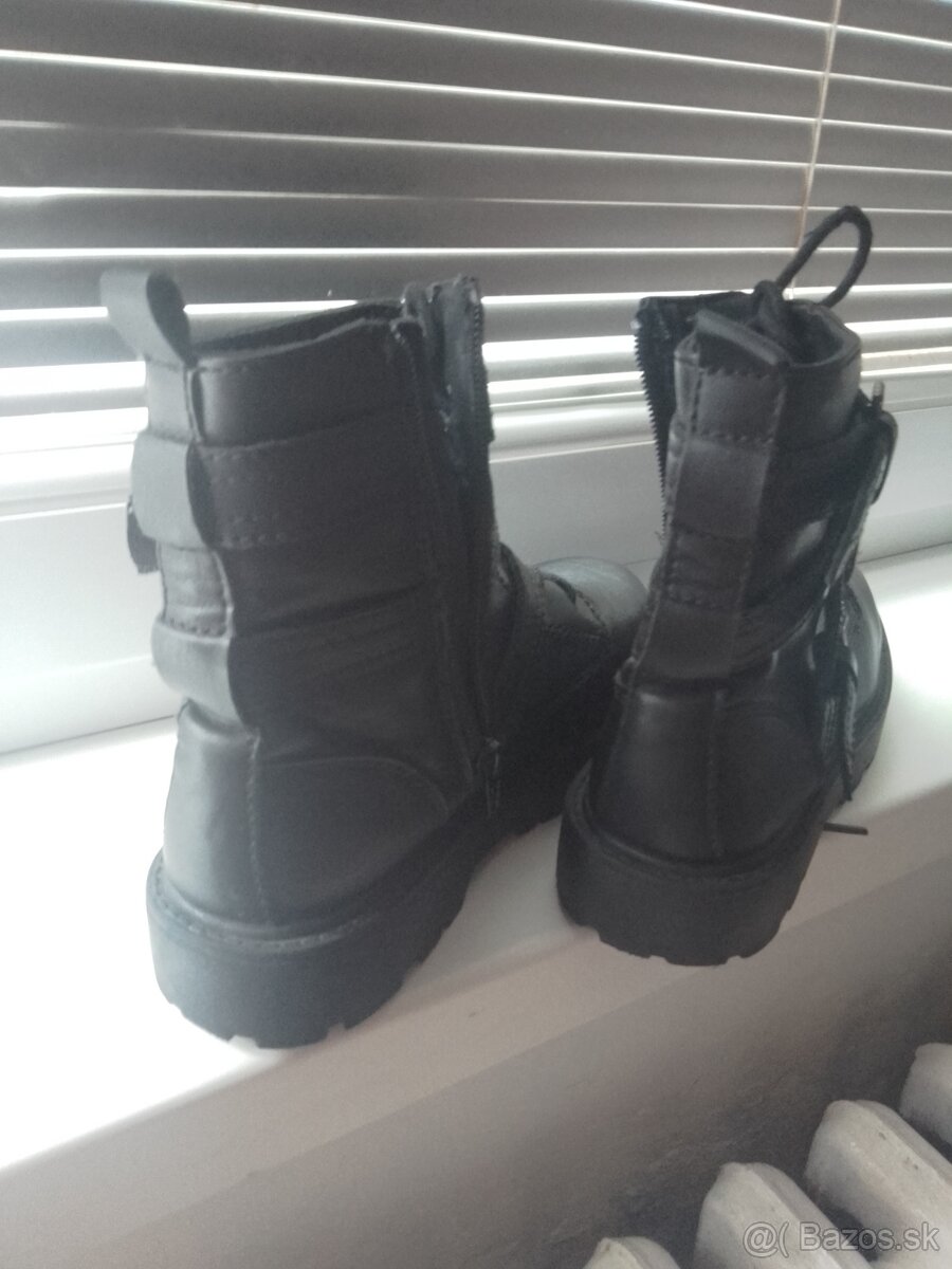 Dievčenské kotníkové topánky, veľkosť 36 Zara