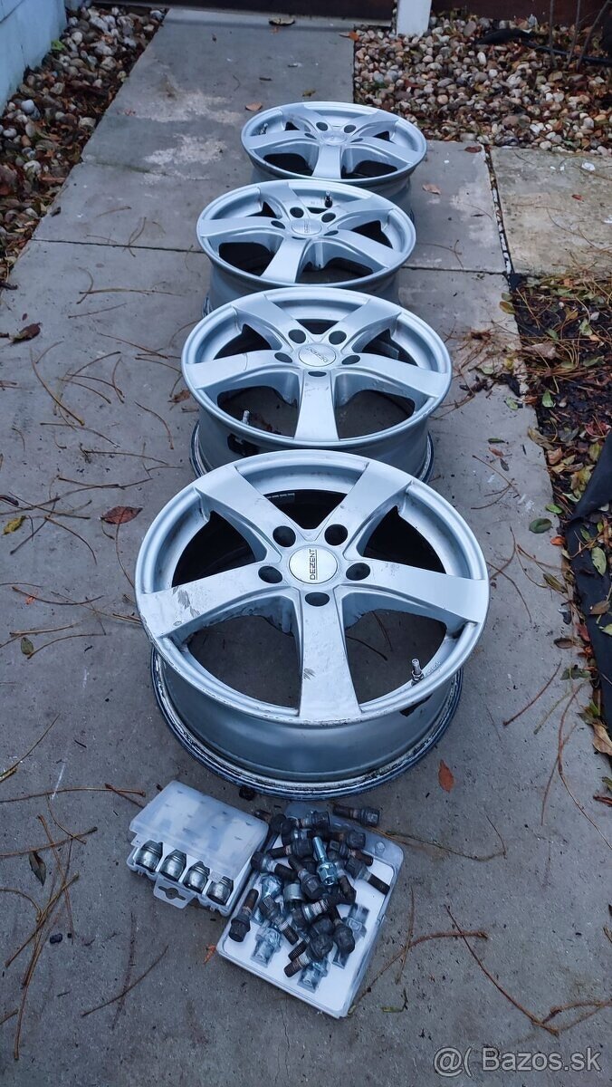 ALU disky Dezent 6 1/2 Jx16H2 aj so snimacom tlaku