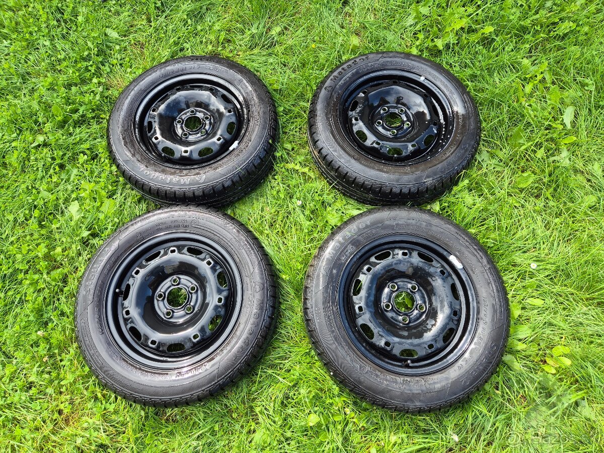 Disky VW 5x100 + Letné pneumatiky