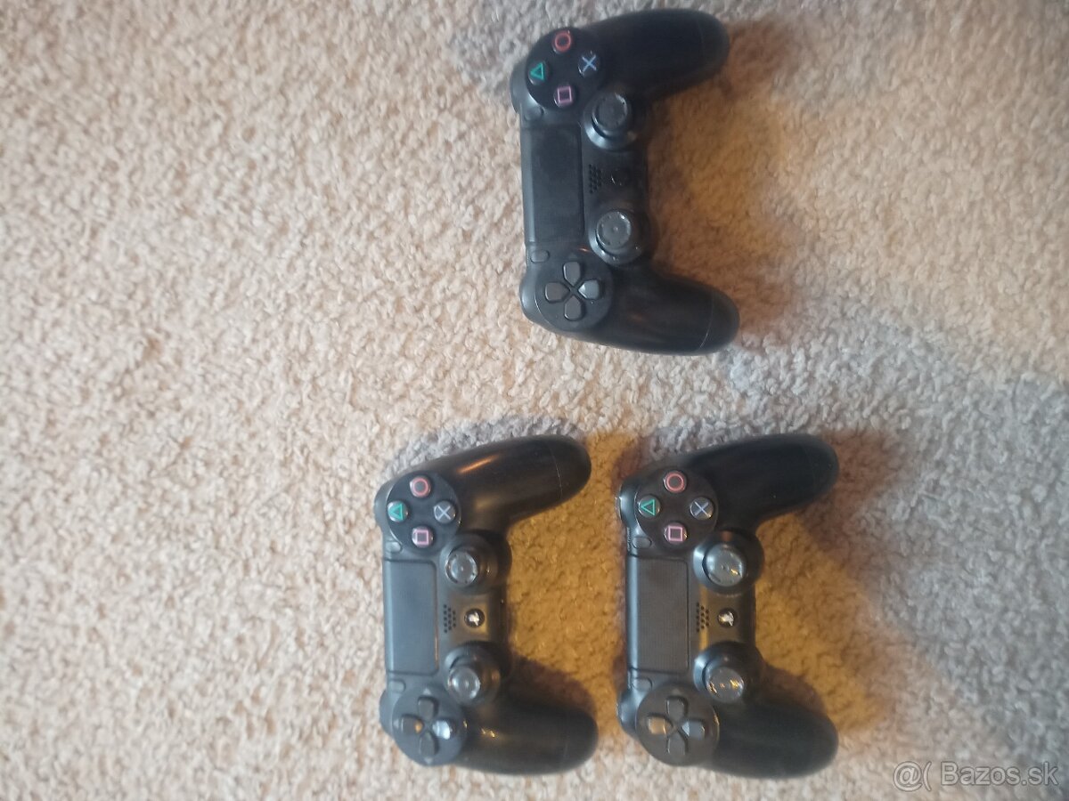 Predám 3 pokazené ovládače