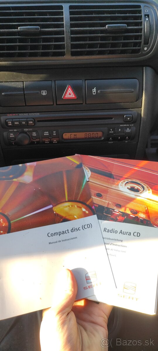 Rádio a CD menič Seat Leon 1M Toledo 2