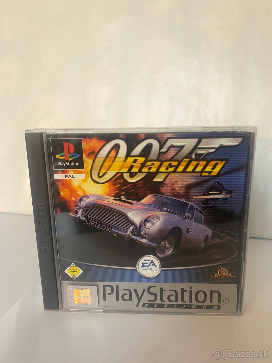Playstation 1 007 Racing James Bond Platinum Ps1 Psx