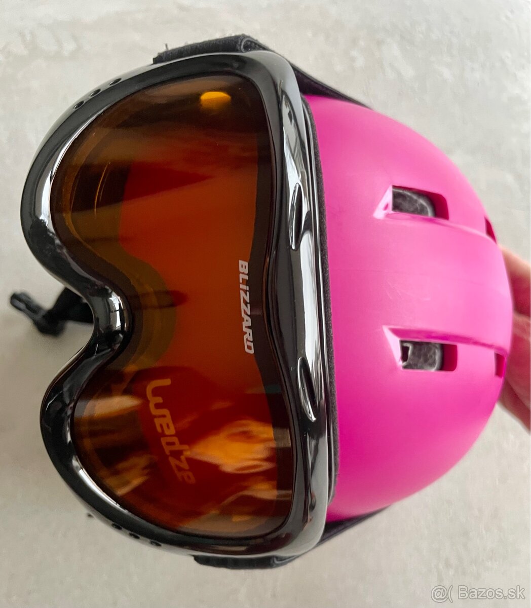 Lyžiarska detská prilba WEDZE H100