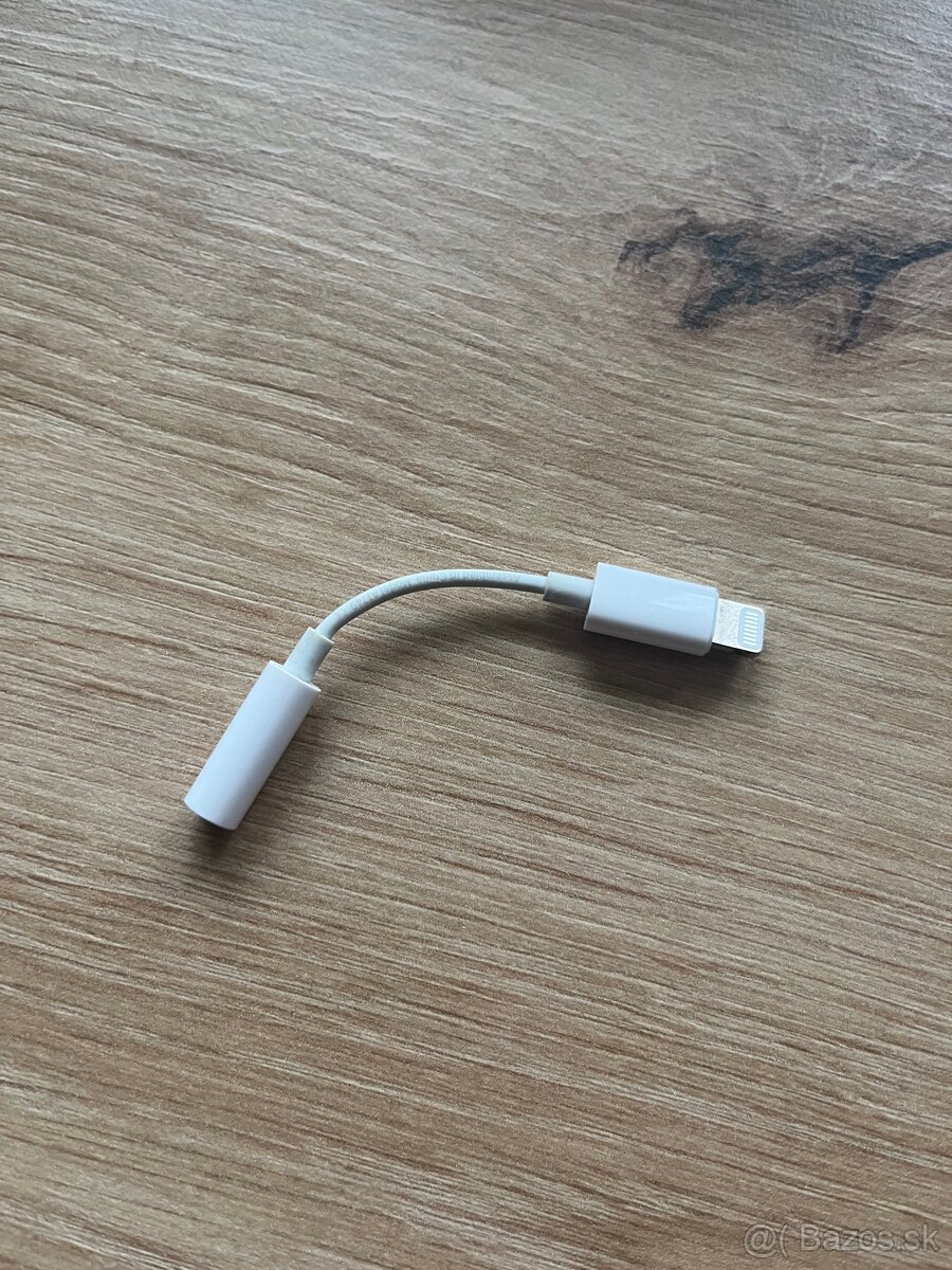 Redukcia lightning na 3,5 mm jack