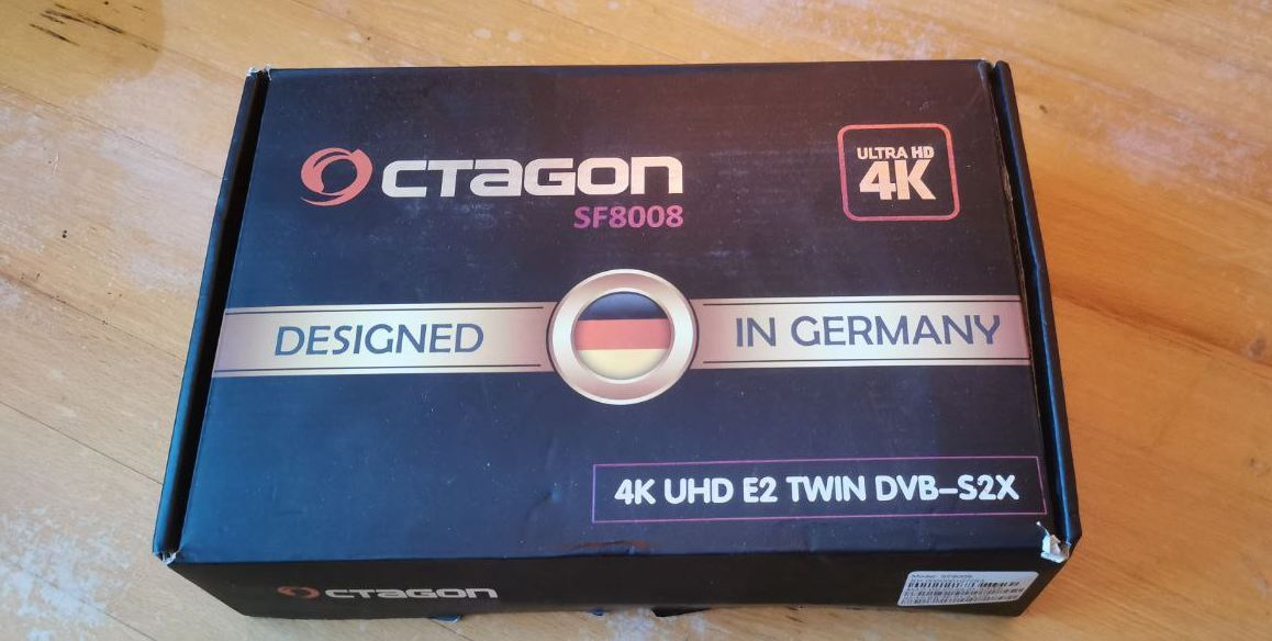 Octagon SF8008 satelitný príjmač