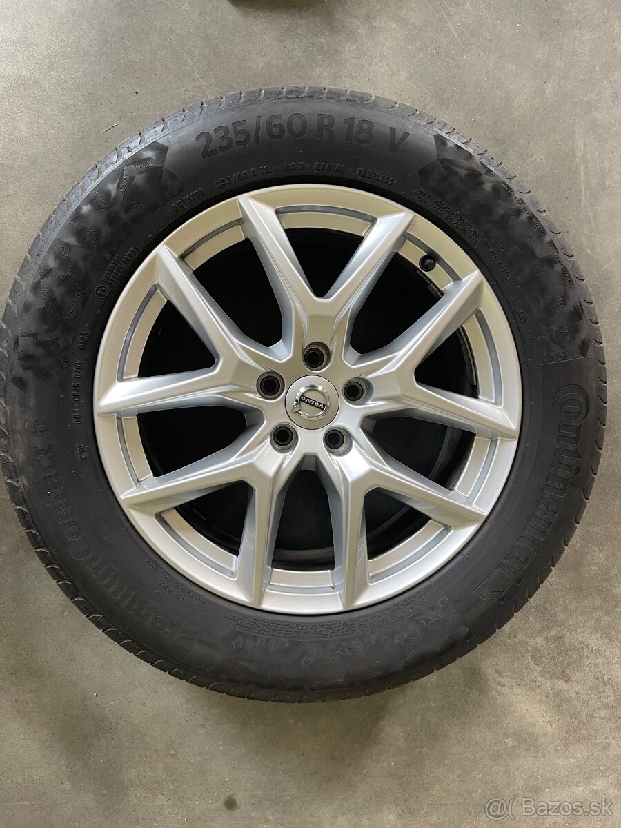 Volvo XC60 letne Continental 235/60 R18 V