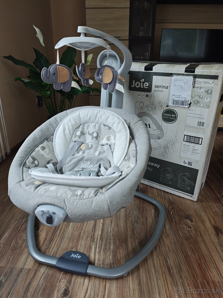 Elektrická hojdačka Joie Serina 2in1