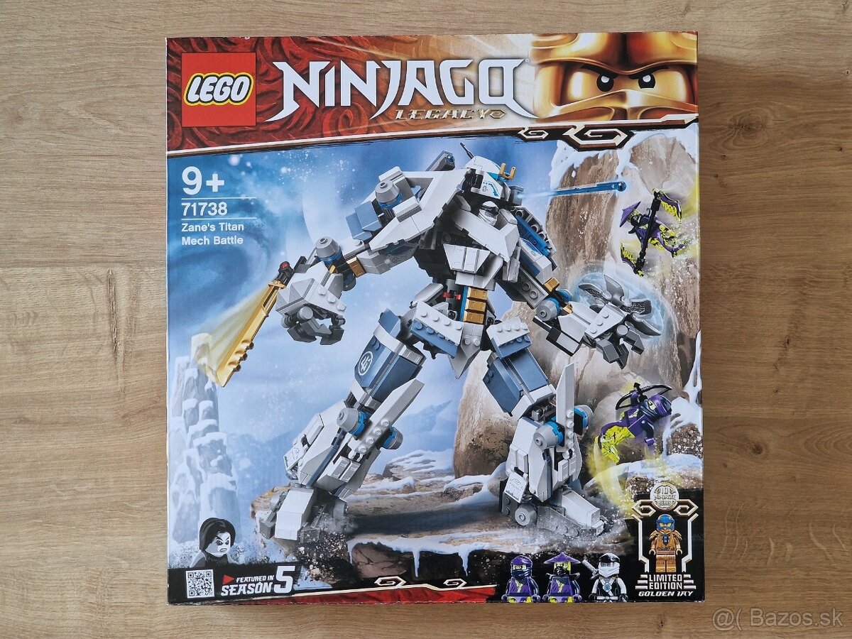 Lego Ninjago 71738 Zaneova bitka s titanskými robotmi