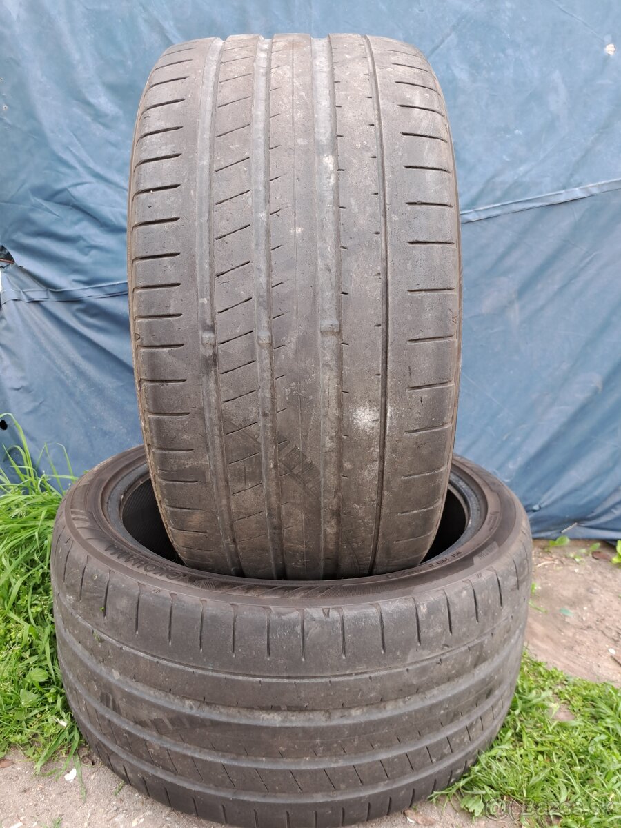 Ponúkam 2 letné pneumatiky Yokohama Advan 295/35 ZR21