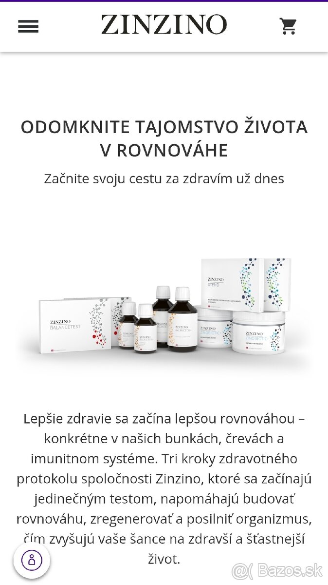 kúpim ZINZINO všetky produkty