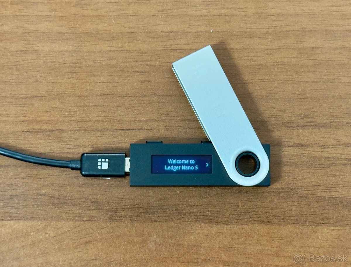 🔐 Ledger Nano S – hardvérová krypto peňaženka