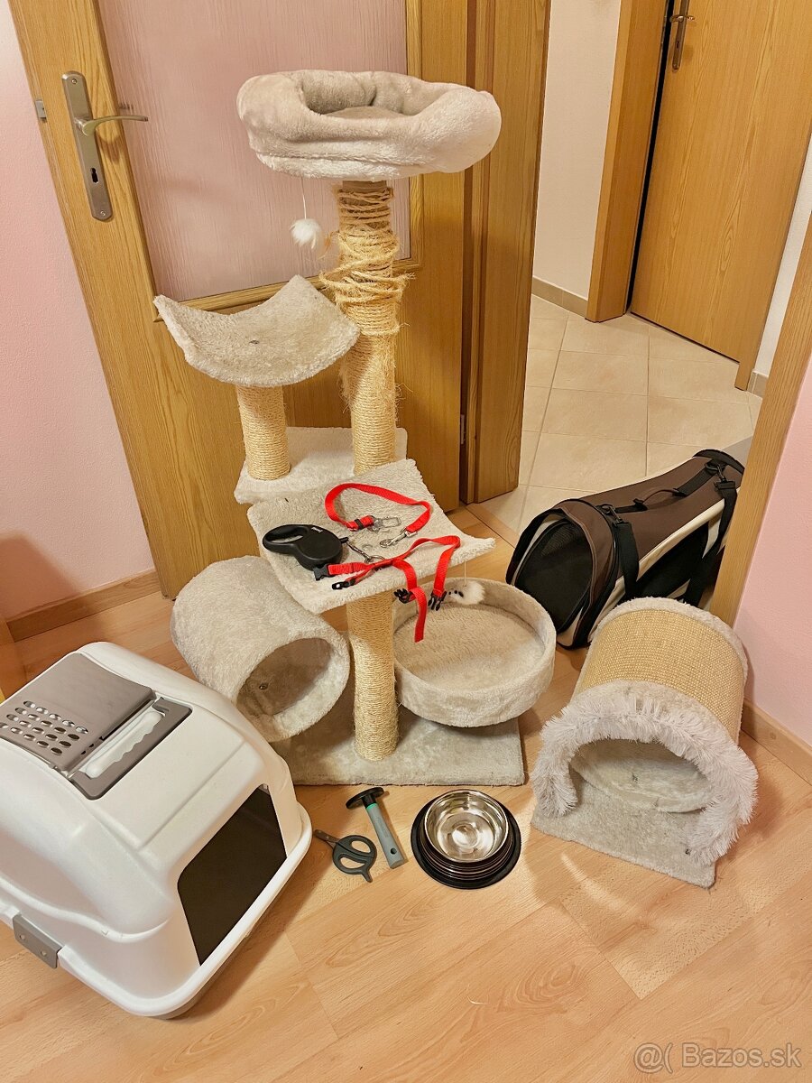 Výbava pre mačku