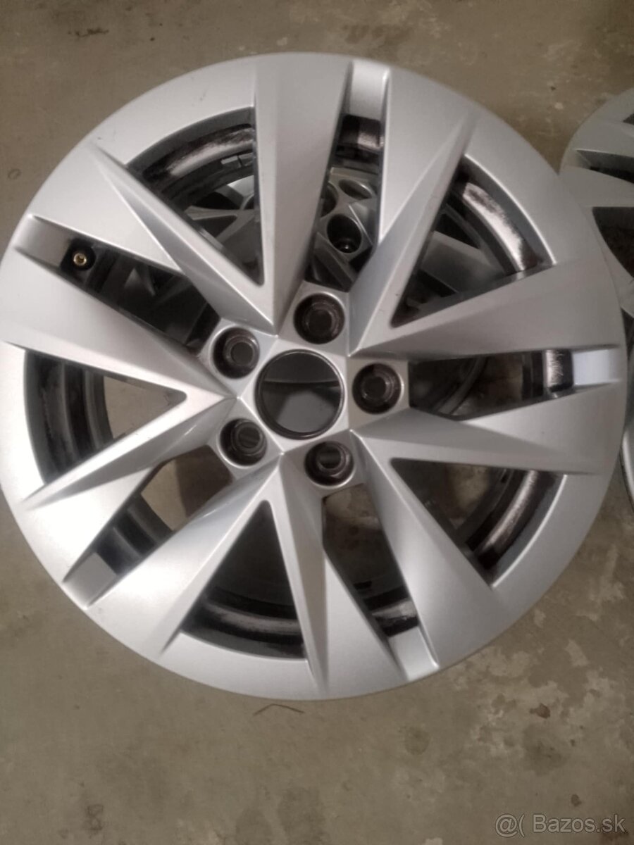 Elektróny 5x100 R15 škoda Fabia 3