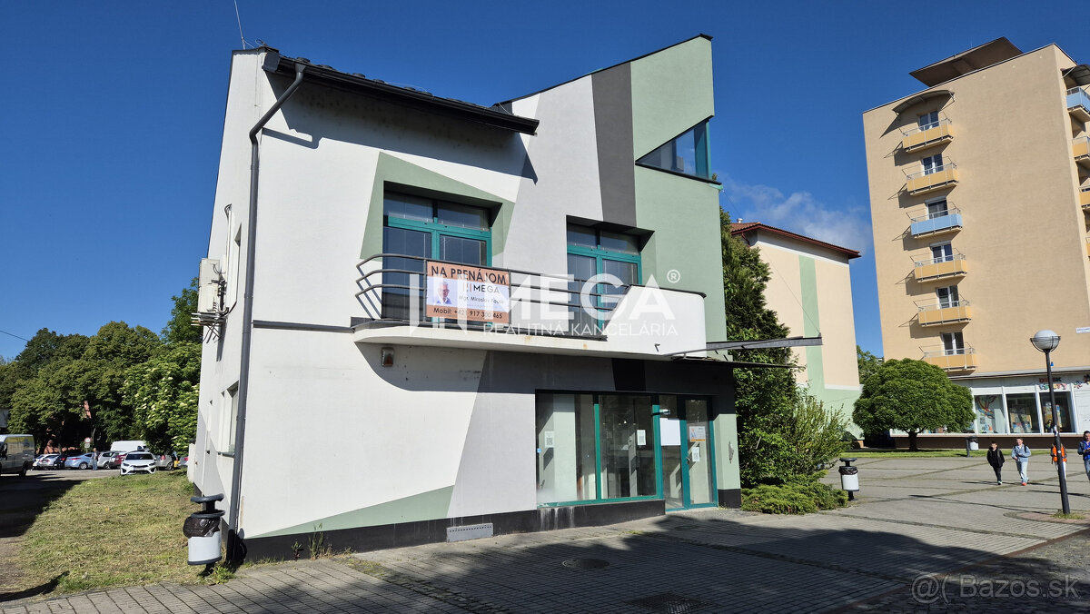 PRENÁJOM priestorov v budove priamo v centre mesta HUMENNÉ