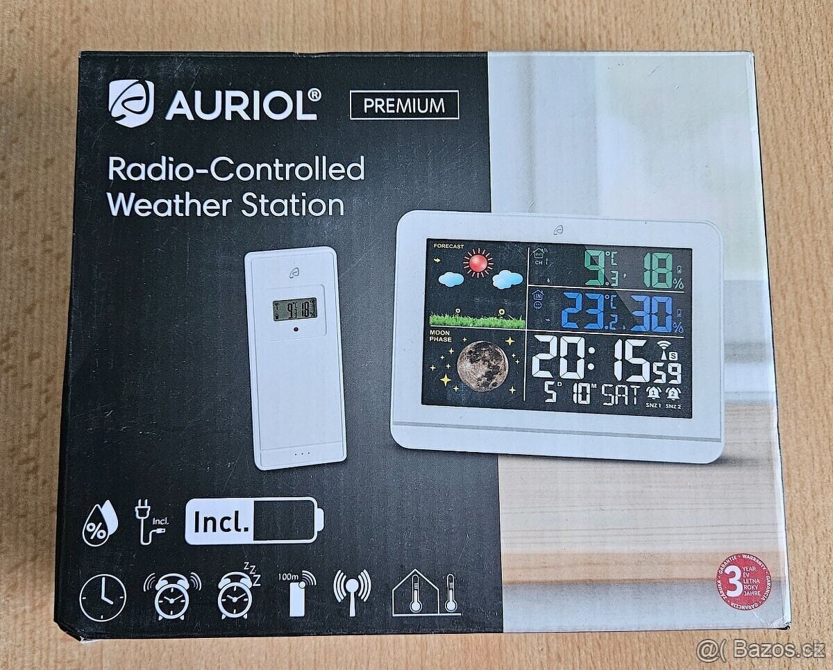 Predám novú farebnú meteostanicu