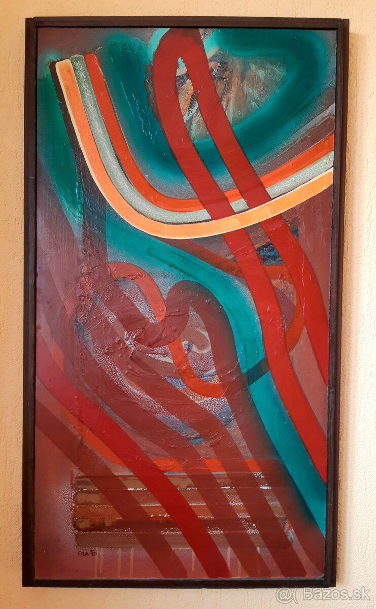 Rudolf Fila - obrazy (1960s a 1970s)